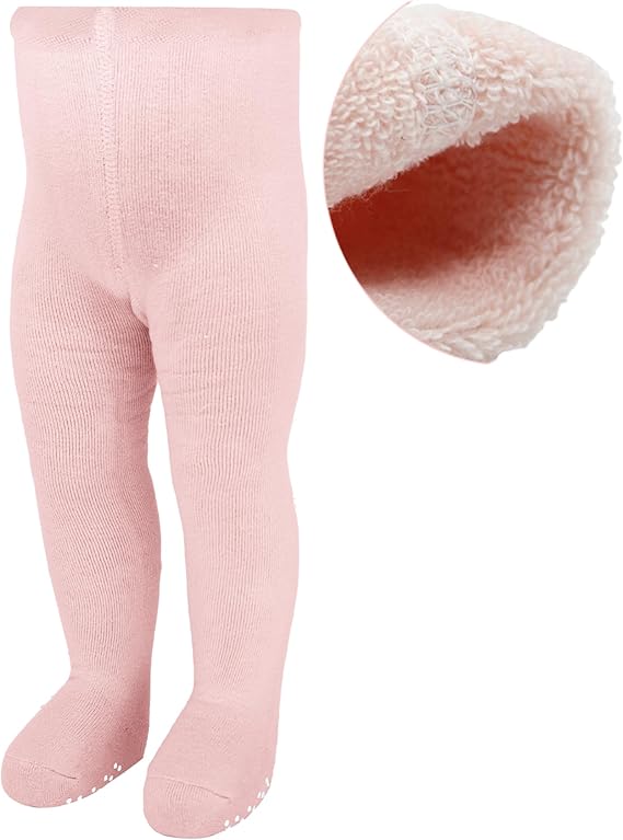 Baby Mädchen Frottee Strumpfhosen Weiche Rosa