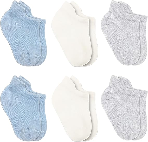 Baumwolle 6 Paar Baby Socken Blau